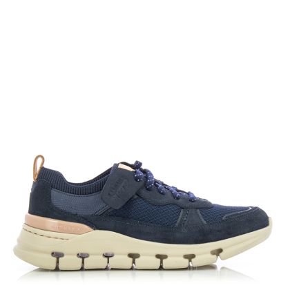 Дамски Сникърс  CLARKS - 26176773 NATURE X COVE NAVY COMBI