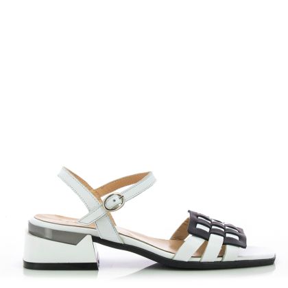 Women`s Sandals On Top CARLO FABIANI-040-558-1 HERTZ WHITE COMB.