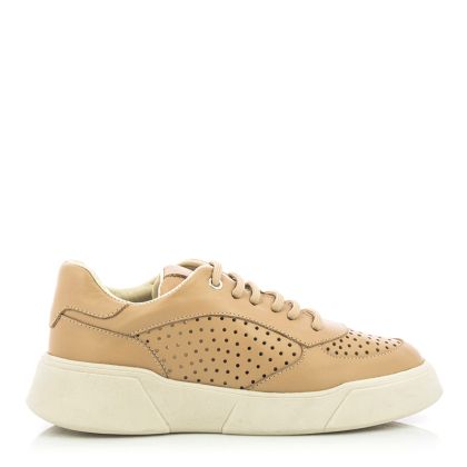 Women`s Sneakers CARLO FABIANI-278-214 FEEL FREE CAMEL