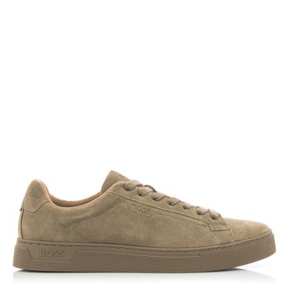 Men`s Sneakers BOSS-50517299 RHYS_TENN_SDST MEDIUM BEIGE