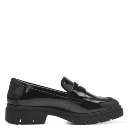 Women`s Loafer TAMARIS-1-24313-42-018 BLACK PATENT