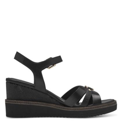 Women`s Platform Sandals TAMARIS-1-28010-42-001 BLACK