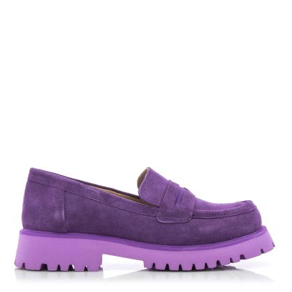 Women`s Loafer VENEZIA-269-596 LEATHER VIOLA