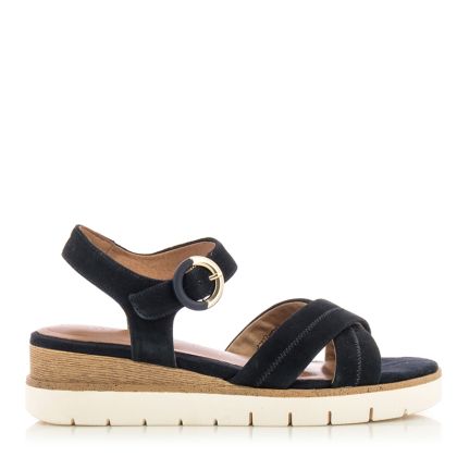 Women`s Platform Sandals TAMARIS-1-28202-42-805 NAVY