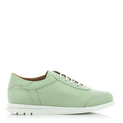 Women`s Daily VENEZIA-446-45632 LEATHER LIGHT GREEN