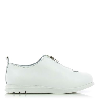 Women`s Daily VENEZIA-446-45630 LEATHER WHITE