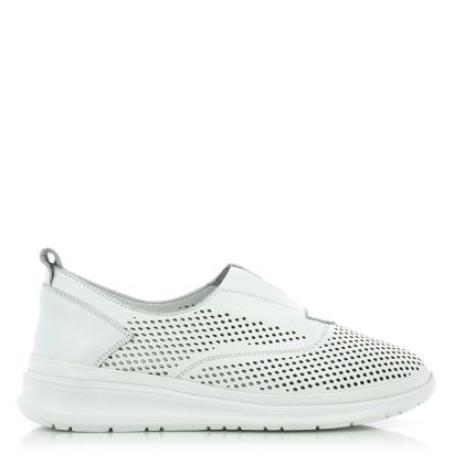 Women`s Daily VENEZIA-154-56 LEATHER WHITE