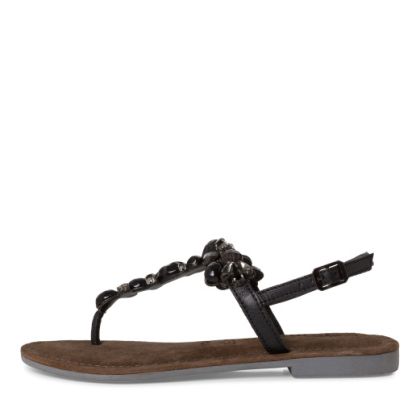 Women`s flat sandals Tamaris-1-28163-42-098 BLACK COMB