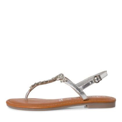 Women`s flat sandals Tamaris-1-28124-42-941 SILVER