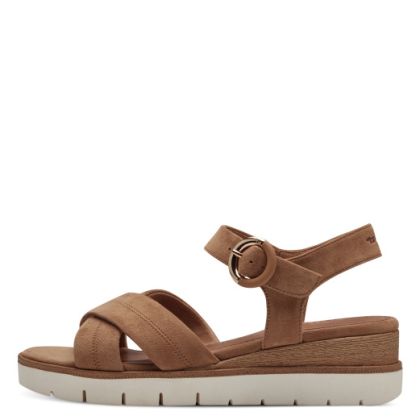 Women`s Platform Sandals TAMARIS-1-28202-42-310 CAMEL