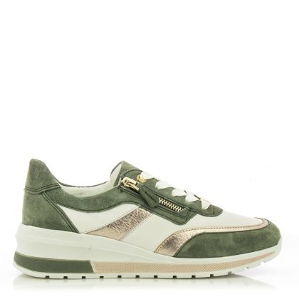 Women`s Sneakers ARA-12-18414-17 THYME,PLATIN,CREAM