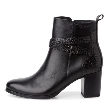 Дамски Боти На Ток TAMARIS-1-25378-43-001  BLACK