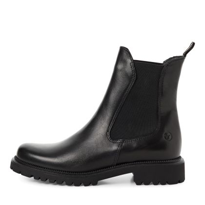 Дамски Равни Боти TAMARIS - 1-25427-41-001  BLACK