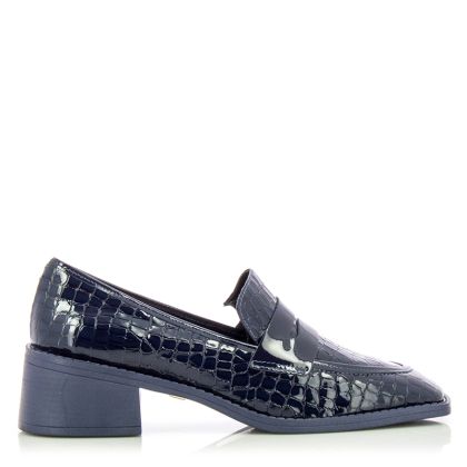 Токчета DONNA ITALIANA - 11405-753-858 CROCO LUX DEEP BLUE MA