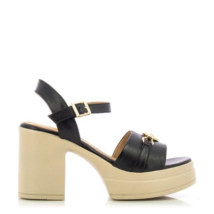 Women`s Sandals On Top CARLO FABIANI-050-10566 TRENDY S. BLACK