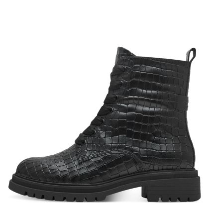 Дамски Кубинки TAMARIS - 1-25208-43-028  BLACK CROCO