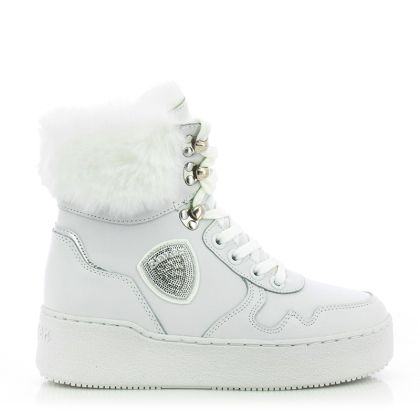 Дамски Равни Боти BLAUER-F3MADELINE09/LEA WHITE