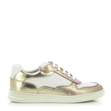 Дамски Сникърс GEOX - D551BC D JAYSEN WHITE/CHAMPAGNE