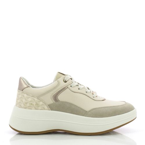 Womwn`s Sneakers GEOX-D46WTD D SPHERICA ECUB-3 PAPYRUS