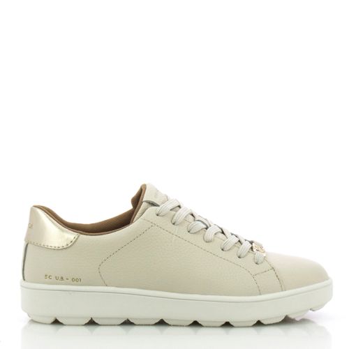 Дамски Сникърс GEOX - D55WEB D SPHERICA ECUB-1 PAPYRUS/LT GOLD