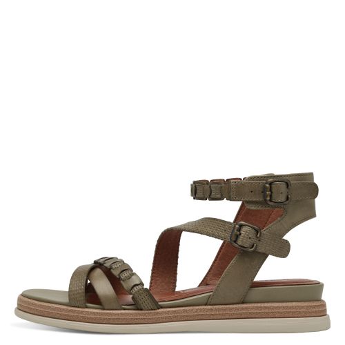 Дамски Равни Сандали  TAMARIS - 1-28210-44-771 SAGE