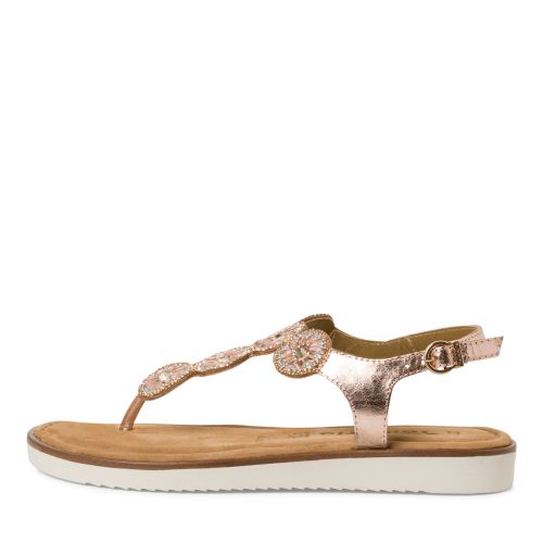 Дамски Равни Сандали  TAMARIS - 1-28602-42-952 ROSE METALLIC