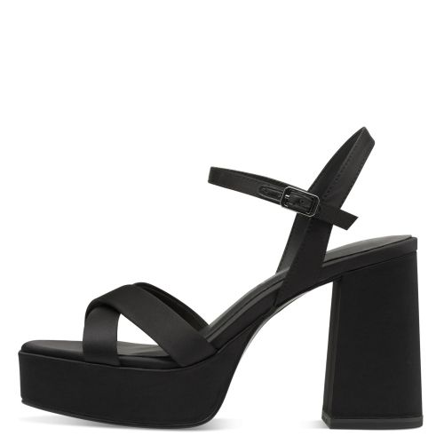 Дамски Сандали На Ток TAMARIS - 1-28050-42-001 BLACK