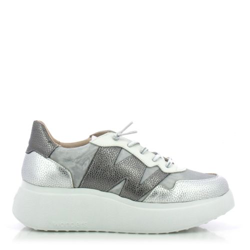 Дамски Сникърс WONDERS - A-3622 ZENIT COMB PLATA PLOMO