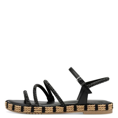 Дамски Равни Сандали  TAMARIS-1-28114-44-001 BLACK