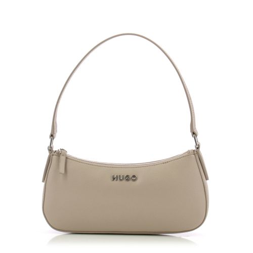 Класически Чанти HUGO-50516666 CHRIS SM HOBO R.N. DARK BEIGE