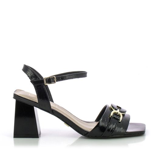 Дамски Сандали На Ток DONNA ITALIANA - 11659-652-665 BRINDISI VZ FRENCH BLACK