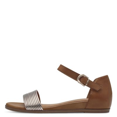 Дамски Равни Сандали  TAMARIS - 1-28110-42-392 COGNAC COMB