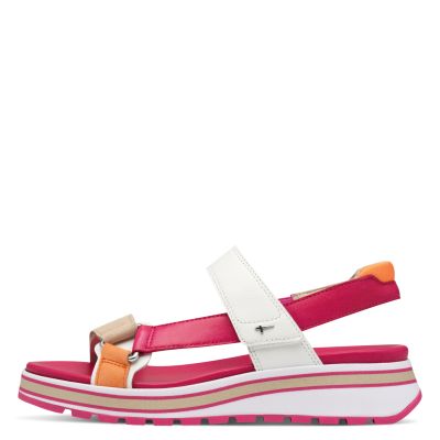 Дамски Сандали На Платформа TAMARIS - 1-28267-44-595 FUXIA COMB