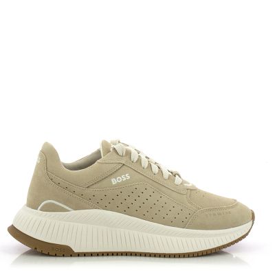Дамски Сникърс BOSS-50536421 TTNMEVO RUNN SD MEDIUM BEIGE