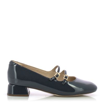 Токчета CLARKS - 26181311 DAISS30 SHINE NAVY PATENT