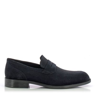 Мъжки Офис Обувки BOSS-50541707 TAYIL LOAF TCSDWV DARK BLUE