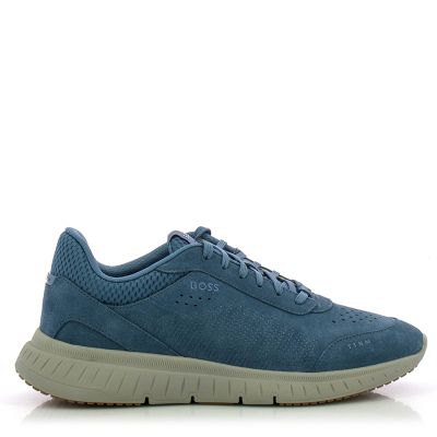 Мъжки Сникърс BOSS - 50542109 C TTNM RUNN SD MEDIUM BLUE