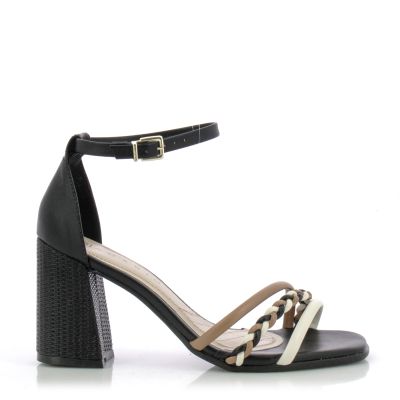 Дамски Сандали На Ток RAMARIM-2441206 COCONUT/CAMEL/BLACK