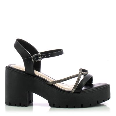 Дамски Сандали На Ток RAMARIM-2454202 BLACK/BLACK
