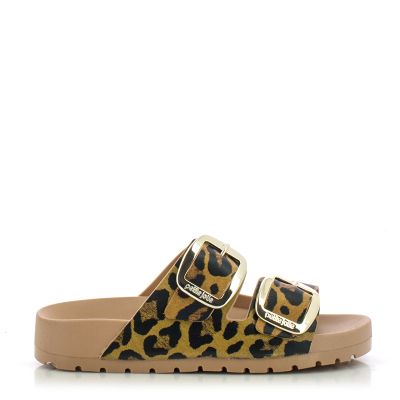 Дамски Равни Чехли PETIT JOLIE - PJ7289 LOVIN’ FLAT HAZELNUT