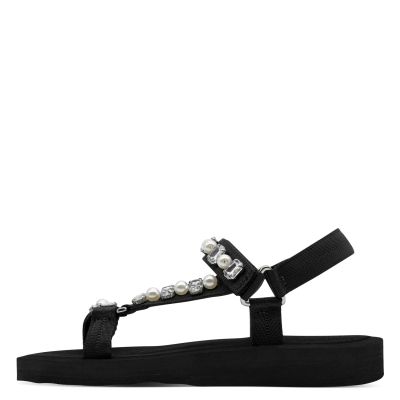 Дамски Равни Сандали  TAMARIS-1-28269-44-043 BLACK GLAM