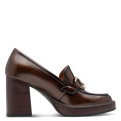 Токчета TAMARIS - 1-24413-45-359 BROWN PATENT