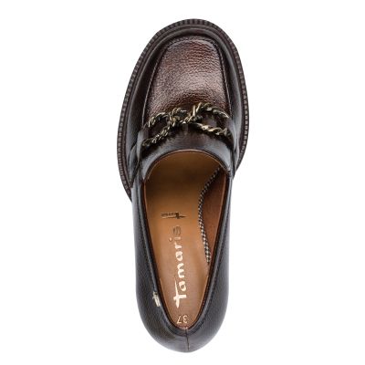 Токчета TAMARIS - 1-24413-45-359 BROWN PATENT