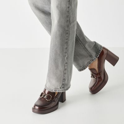 Токчета TAMARIS - 1-24413-45-359 BROWN PATENT