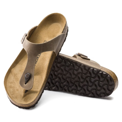 Мъжки Чехли Комфорт BIRKENSTOCK-943811 GIZEH TABACCO BROWN