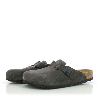 Мъжки Ежедневни Чехли BIRKENSTOCK-1028602 BOSTON VELVET GREY