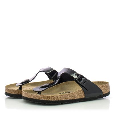 Дамски Чехли Комфорт BIRKENSTOCK-43661 GIZEH BLACK