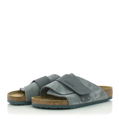 Мъжки Чехли Комфорт BIRKENSTOCK-1029144 KYOTO BASALT GREY