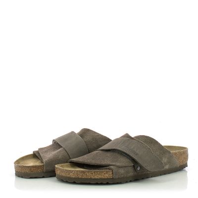 Мъжки Чехли Комфорт BIRKENSTOCK-1029137 KYOTO CONCRETE GREY