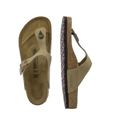 Мъжки Чехли Комфорт BIRKENSTOCK-943811 GIZEH TABACCO BROWN